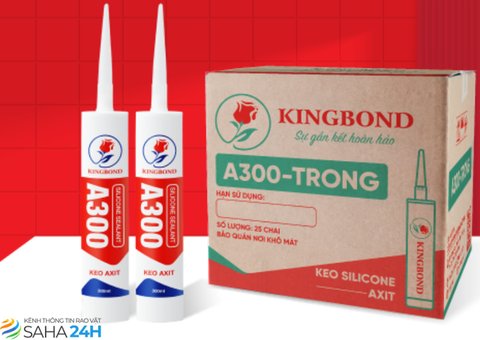 Keo Silicone Axit Kingbond A300 – Giải pháp trám kính và khung nhôm bền bỉ - 2/2