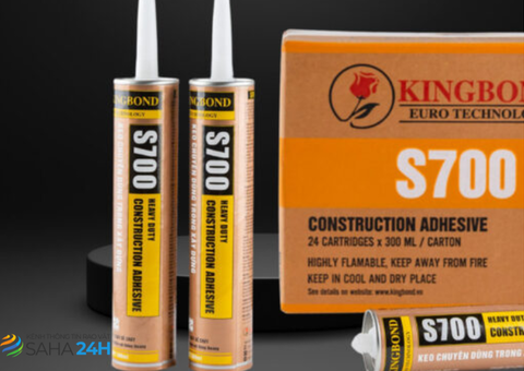 Keo Silicone Dán Đa Năng Kingbond S700 – Giải Pháp Kết Dính Chuyên Nghiệp Cho Mọi Vật Liệu