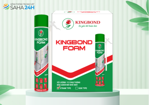 Add to wishlist Keo bọt nở Foam Kingbond- cách âm, chống cháy tốt