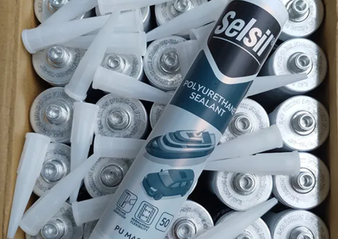 Sẵn kho keo dán kính ô tô PU Selsil PU Sealant 50 300ml giá rẻ  - 1/4