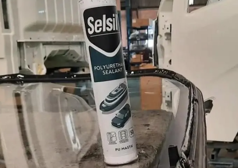 Sẵn kho keo dán kính ô tô PU Selsil PU Sealant 50 300ml giá rẻ  - 3/4