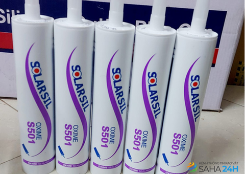 KEO SILICONE SOLARSIL S501 là chất trám trét một thành phần, không độc hại, khô nhanh, có độ đàn hồi - 2/2