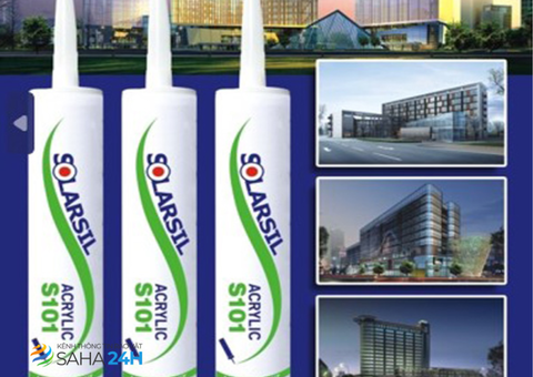 Keo Trám Silicone Solarsil S101 – Giải Pháp Kết Dính & Chống Thấm Đa Năng
