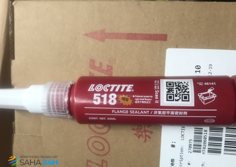 Loctite 518 – Keo thế gioăng gốc keo kỵ khí, chuyên dùng cho bề mặt kim loại