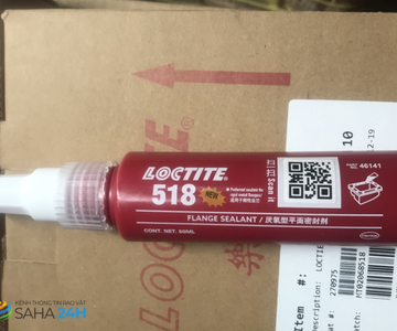 Loctite 518 – Keo thế gioăng gốc keo kỵ khí, chuyên dùng cho bề mặt kim loại