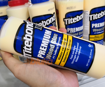 Keo sữa dán gỗ Titebond II Premium Wood Glue – Chuyên dụng cho đồ gỗ, nội thất