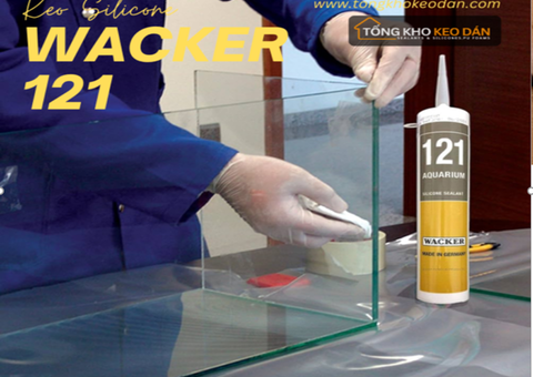 Keo Silicone Wacker 121 – Chuyên Dụng Cho Bể Cá, Bể Chứa Nước - 3/3