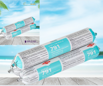 Keo silicone chống chịu thời tiết Dowsil 791