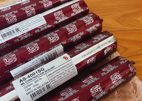 Keo trám mối nối AS4001SG – Dạng xúc xích màu xám, độ bám dính cao