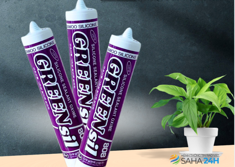 Keo Silicone trung tính Greensil 808 – Dán nhôm kính, nhập khẩu Hàn Quốc - 2/3