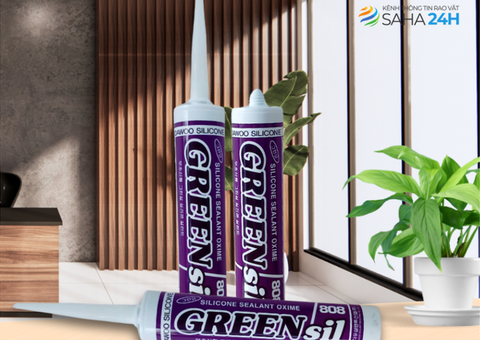Keo Silicone trung tính Greensil 808 – Dán nhôm kính, nhập khẩu Hàn Quốc - 3/3