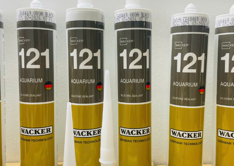 Keo Silicone chuyên dụng cho bể cá – bể chứa Wacker 121 - 3/4