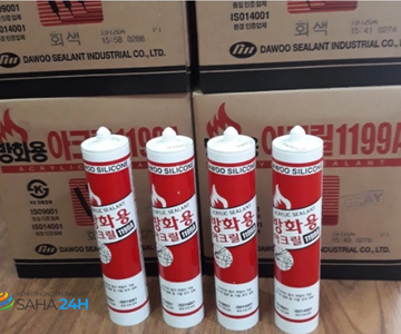 Keo Silicone chống cháy Dawoosil 1199A – An toàn công trình, ngăn lửa hiệu quả