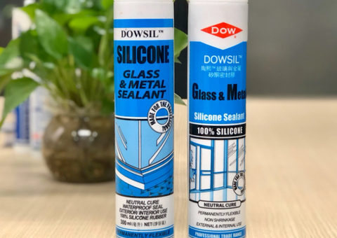 Keo Dowsil Glass & Metal Silicone Sealant - 2/6