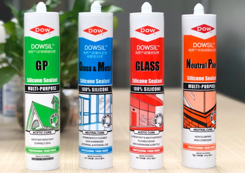 Keo Dowsil Glass & Metal Silicone Sealant - 3/6
