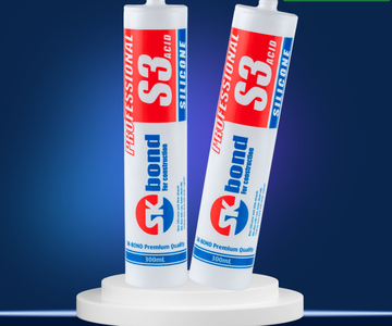 Keo Silicone Axit SKbond S3 – Kết dính chắc chắn, chống thấm hiệu quả