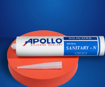 Keo silicone chống nấm mốc Apollo Sanitary N