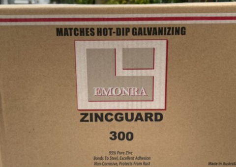 Sơn mạ kẽm lạnh ZG300 4Lít (Màu tole lạnh xà gồ) - 3/4