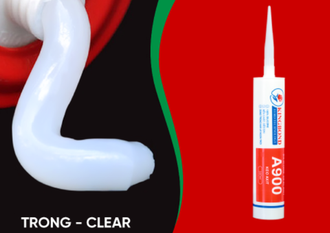 Keo silicone cao cấp hệ axit Kingbond A900 - 3/4