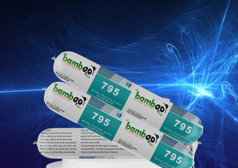 Keo kết cấu Bamboo 795 sử dịng cho kết cấu và kính mặt dựng - 3/5