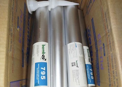 Keo kết cấu Bamboo 795 sử dịng cho kết cấu và kính mặt dựng - 1/5