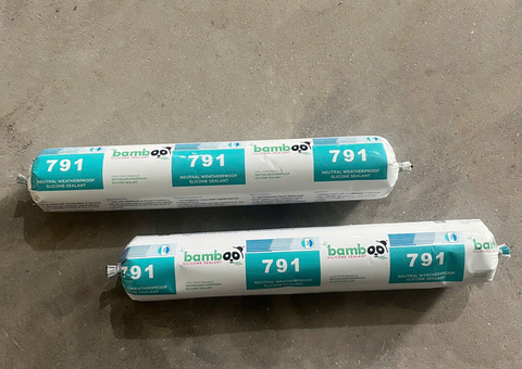 Keo thời tiết Bamboo 791 Keo silicone chịu thời tiết lý tưởng cho công trình kính cao tầng sẵn hàng  - 3/5