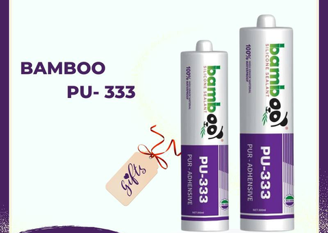 Keo ép góc Bamboo PU 333 giải pháp cho khung cửa nhôm kính - 2/4