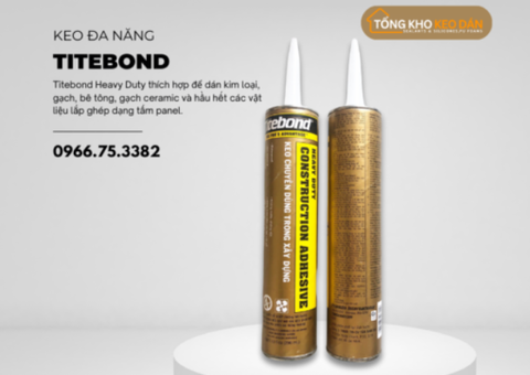 Keo Dán Đa Năng Xây Dựng Titebond Vàng - 1/4