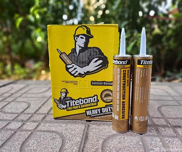 Titebond vàng sẵn hàng tại kho, kết dính ngoại thất, bất chấp mọi nhiệt độ