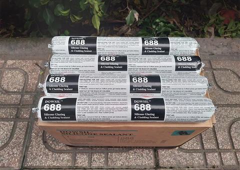 Keo dán silicone dowsil 688 chống thấm tuyệt đối cho mọ công trình - 3/6