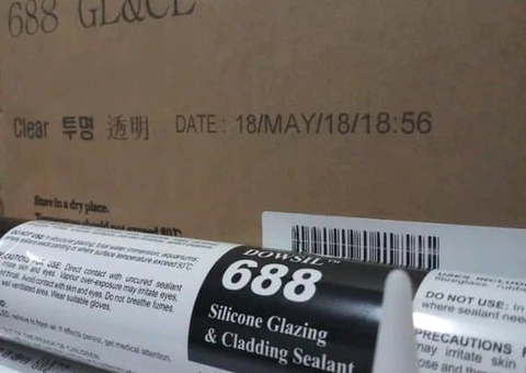 Keo dán silicone dowsil 688 chống thấm tuyệt đối cho mọ công trình - 4/6