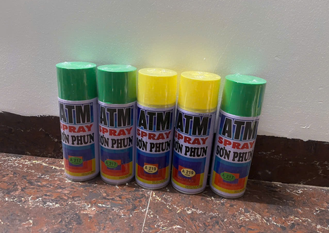 Sơn xịt ATM A219 màu kem - 4/6