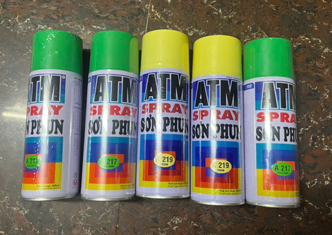 Sơn xịt ATM A219 màu kem - 5/6