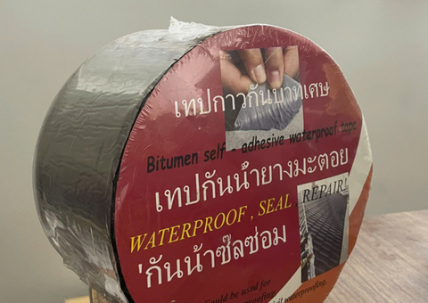 Băng keo chống thấm nhựa đường Thái Lan cuộn 20cm x 10m chống thấm, chống dột, mái ngói - 2/4