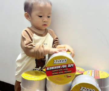 Băng keo chống thấm X2000 cuộn 10cm x 5m sẵn kho