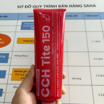 Chuyên cung cấp phân phối Keo Khóa Ren Ống CCH Tite 150