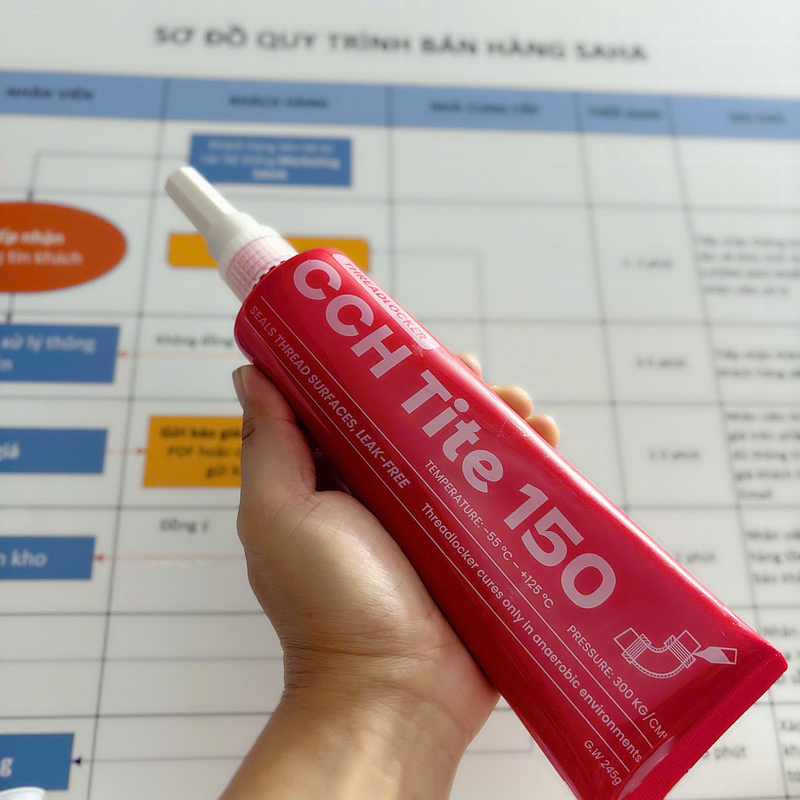 Chuyên cung cấp phân phối Keo Khóa Ren Ống CCH Tite 150 - 4/4