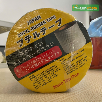 Chuyên phân phối băng keo chống thấm Butyl Nano Top One 10cm x 5m