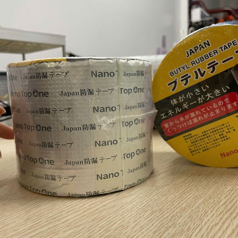 Chuyên phân phối băng keo chống thấm Butyl Nano Top One 10cm x 5m - 3/6