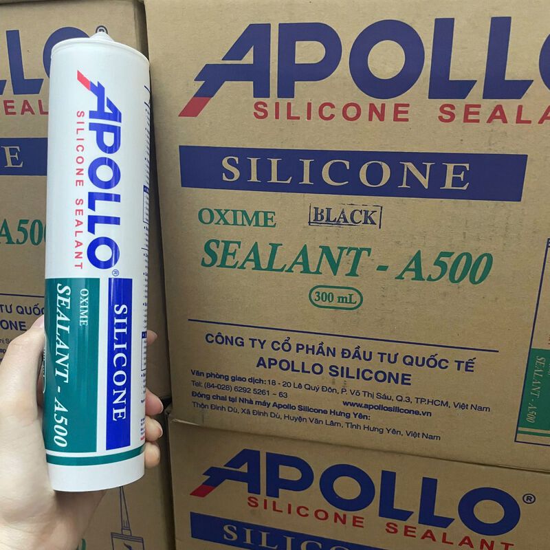 Keo silicone Apollo A500 – Chất trám trung tính bền bỉ, chịu thời tiết tốt - 1/5