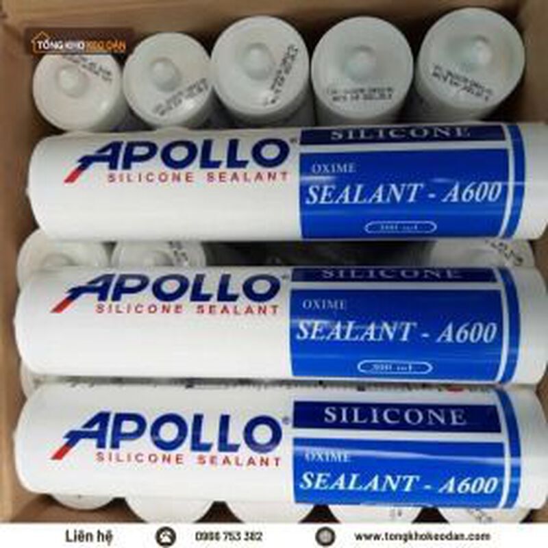 Chuyên cung cấp sỉ lẻ keo Keo Apollo Silicone A600 toàn quốc - 1/5