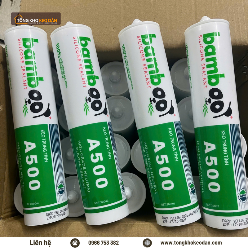Sỉ lẻ keo Bamboo A500 bảng màu đa dạng giao toàn quốc - 1/4