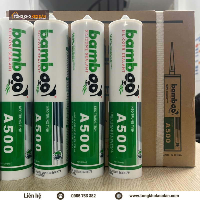 Sỉ lẻ keo Bamboo A500 bảng màu đa dạng giao toàn quốc - 3/4