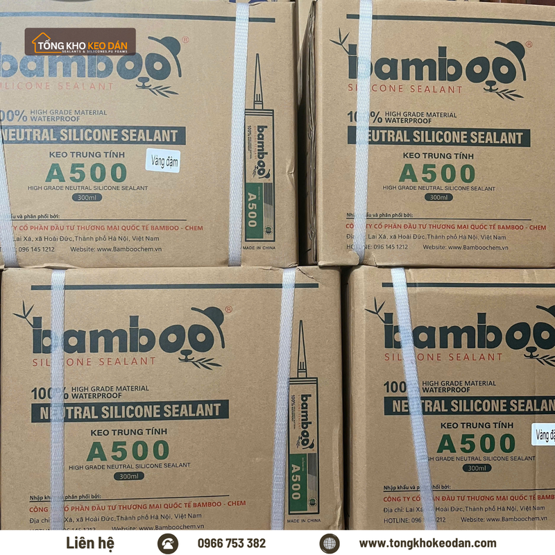 Sỉ lẻ keo Bamboo A500 bảng màu đa dạng giao toàn quốc - 4/4