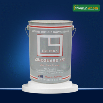 Sơn Mạ Kẽm Lạnh ZG151 – Zinc Guard 151 (8.5Kg) | Chống Gỉ – Chống Ăn Mòn Chuẩn Mạ Kẽm Nhúng Nóng