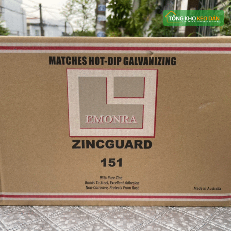 Sơn Mạ Kẽm Lạnh ZG151 – Zinc Guard 151 (8.5Kg) | Chống Gỉ – Chống Ăn Mòn Chuẩn Mạ Kẽm Nhúng Nóng - 3/4