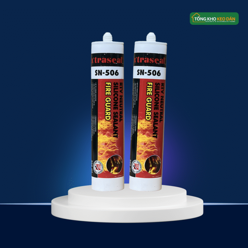 Keo Silicone Chống Cháy X’traseal SN-506 – Chịu Lửa 240 Phút, Trám Kín An Toàn Tuyệt Đối - 3/4