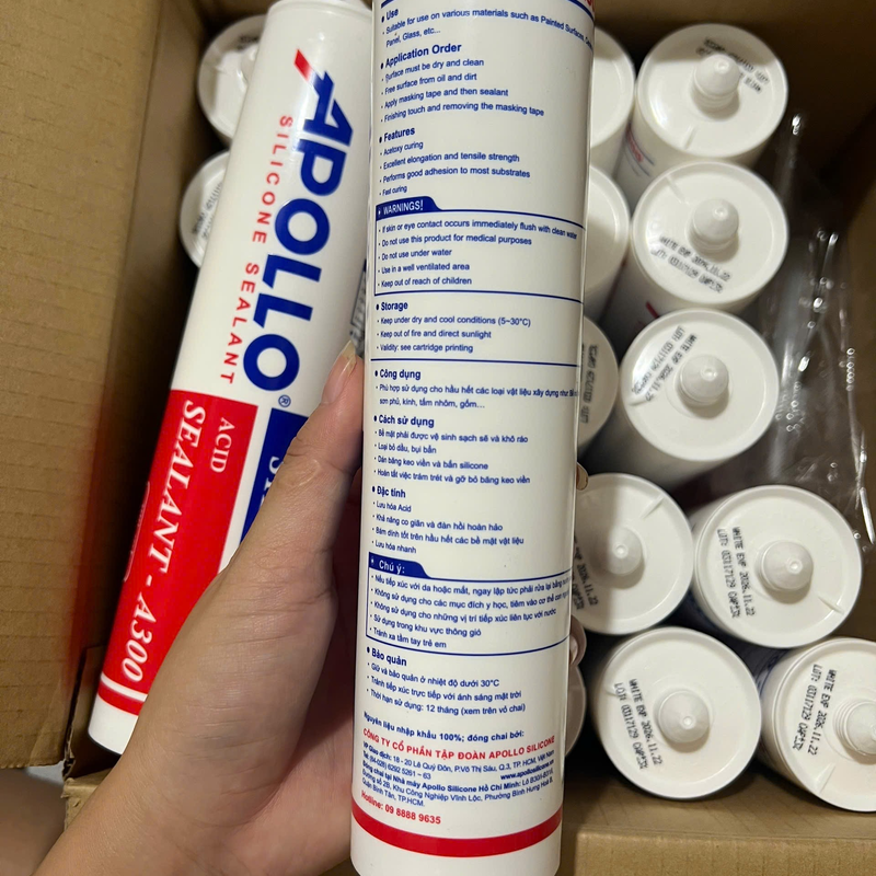 Chuyên cung cấp sỉ lẻ keo silicone Apollo A300 toàn quốc - 3/4