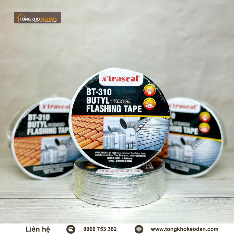 Chuyên cung cấp băng keo chống dột Butyl X’traseal BT-310 5cm x 10m - 2/4
