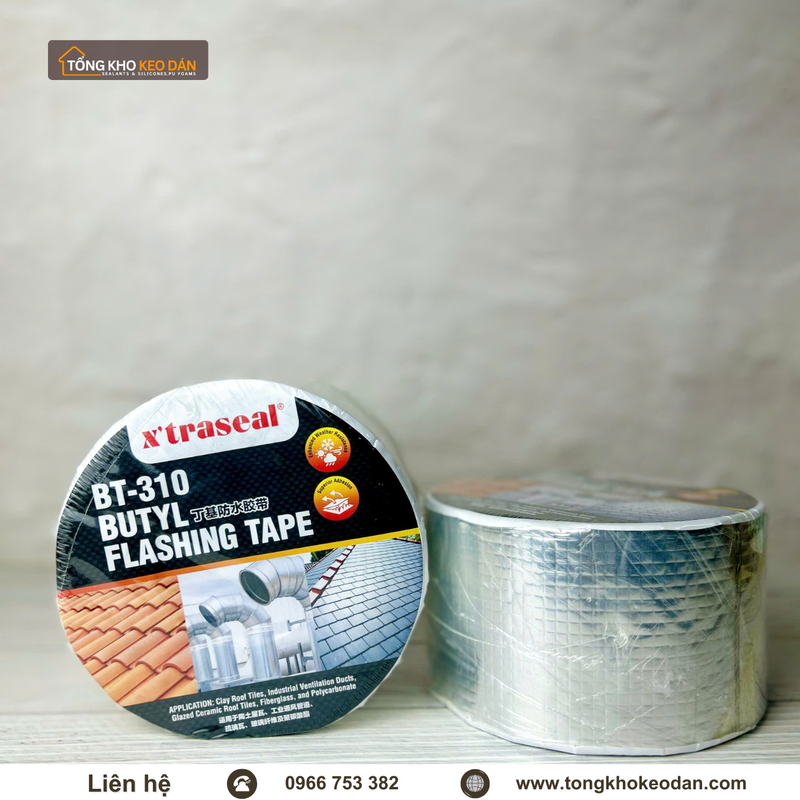 Chuyên cung cấp băng keo chống dột Butyl X’traseal BT-310 5cm x 10m - 4/4